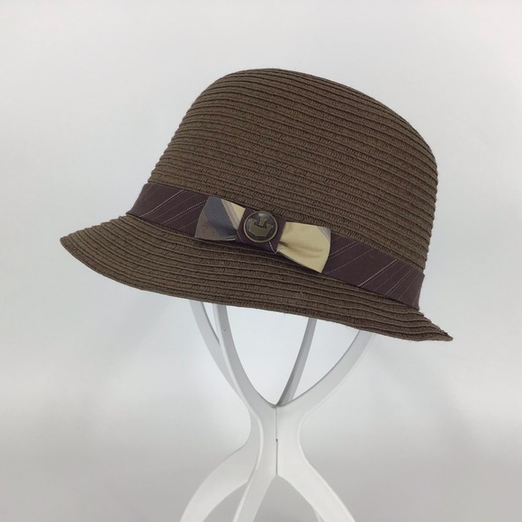 Goorin Bros. Lady Kari Brown Straw Cloche Hat, Med - Picture 3 of 14